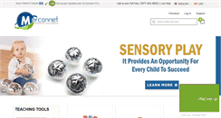 Desktop Screenshot of merconnet.com